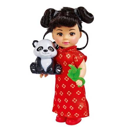 Lalka Evi Azjatka z Misiem Panda SIMBA