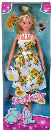 Lalka Steffi Sunflower Słonecznikowa Sukienka SIMBA