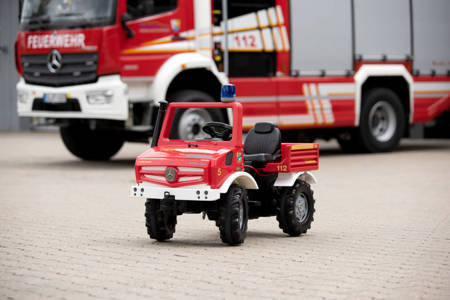  Unimog  Straż Pożarna Na licencji Mercedes Benz Rolly Toys