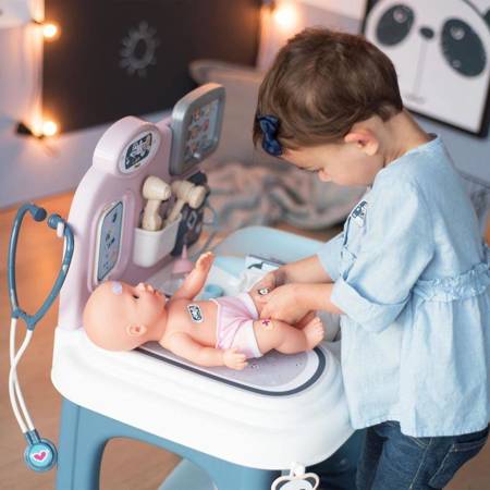  Zabawa w Lekarza Opiekunka Elektroniczna Baby Care  Smoby