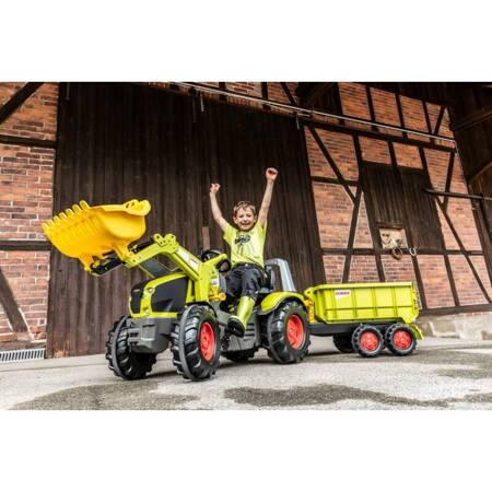 CLAAS Traktor na Pedały X-Trac Premium Łyżka Ciche Koła Rolly Toys