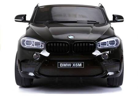 Czarne Lakierowane BMW X6M Auto Na Akumulator