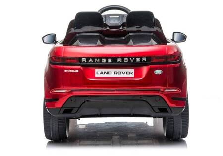 Czerwony Lakierowany  Range Rover Evoque Auto na Akumulator 