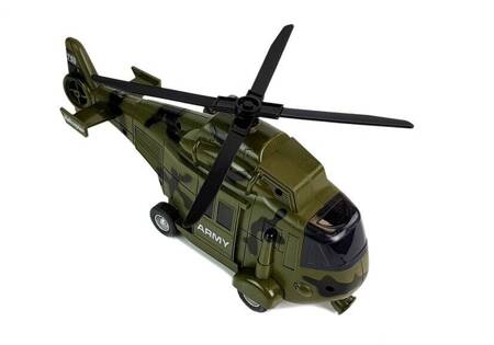 Helikopter Wojskowy Ratunkowy 1:16 Hak Dźwięk Światła
