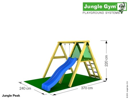 Huśtawka i zjeżdżalnia Peak ™ Jungle Gym