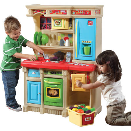 Interaktywna Kuchnia dla Dzieci + Dźwięk + Akcesoria 20 szt STEP2