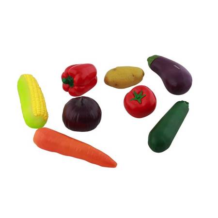 Plastikowe  Warzywa Zestaw 8 szt   MASTERKIDZ