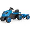 Niebieski  Traktor XL + Przyczepa SMOBY